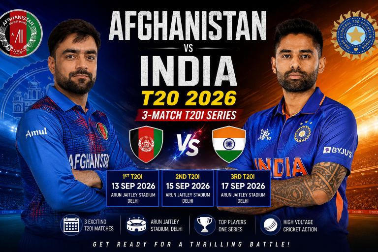 Afghanistan vs India T20 2026