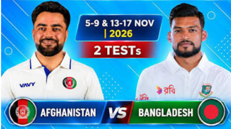 Afghanistan vs. Bangladesh test match in October: